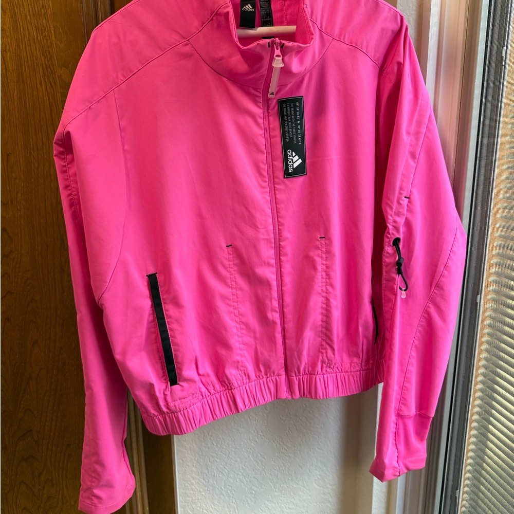 Adidas Women's Hot Pink sport jacket